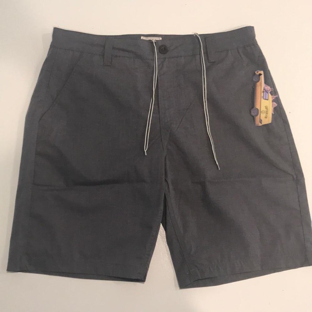 Captain Fin Gnarwal Hybrid Walkshort in Black
